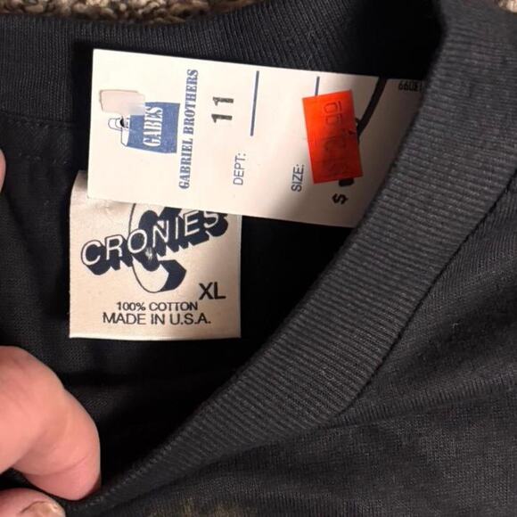 1997 nwt black Luis Miguel tee - Picture 3 of 4